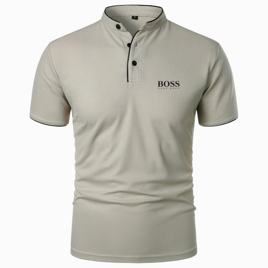 Polo Col Mandarin Premium