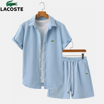 Ensemble Chemise & Short Homme Maille Losanges