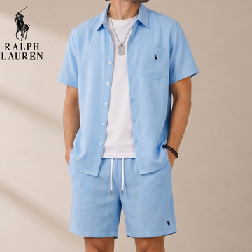 Ensemble Lin Deux Pièces Chemise & Short