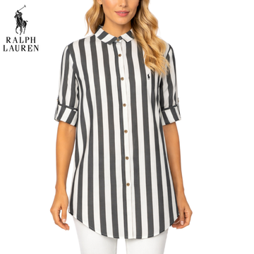 Chemise Tunique Rayures Verticales