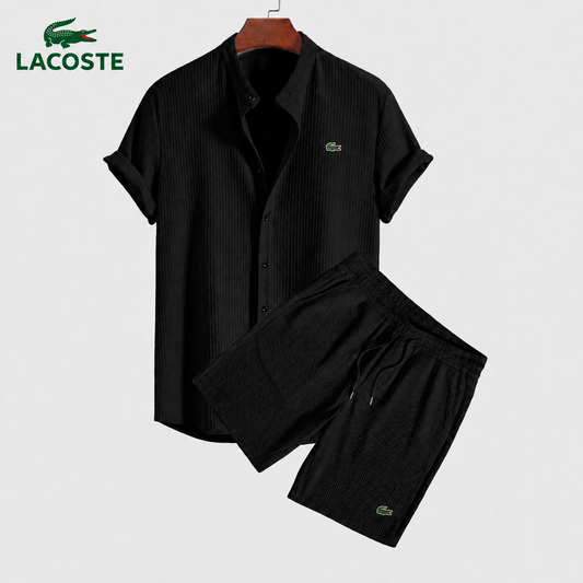 Ensemble Chemise & Short Homme Maille Losanges