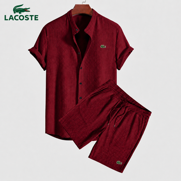 Ensemble Chemise & Short Homme Maille Losanges