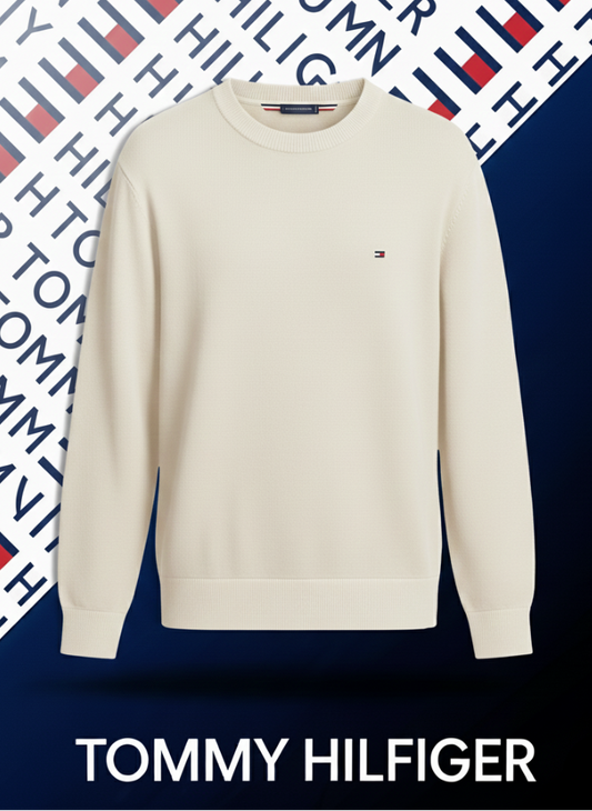 Pull Homme Col Rond – Élégance Intemporelle ; Confort Quotidien