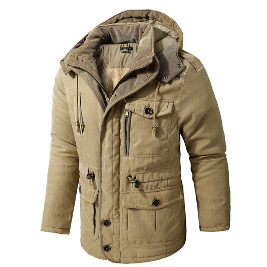 Veste d’hiver multi-poches pour homme